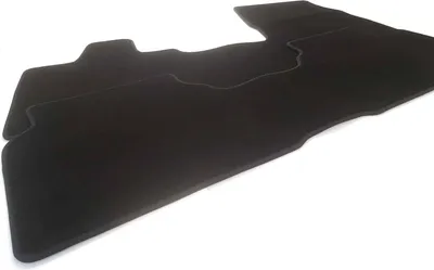 Immagine prodotto di Tappetini adatti per BMW i3 - Set di tappetini in moquette Premium velours, nero, anteriore + posteriore