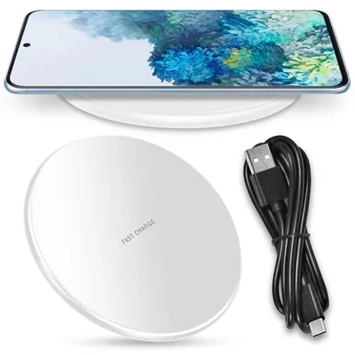 Produktbild von Ladestation Wireless QI Ladematte 15W für Samsung Galaxy S25 Serie Ladestation