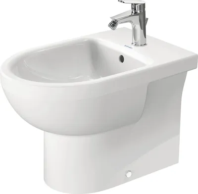 Produktbild von DURAVIT 2296100000 Stand-Bidet 570mm, Duravit 2296100000 No.1 weiß,