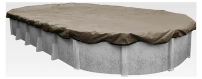 Produktbild von Poolabdeckung für ovale Aufstellbecken 4,6 x 8,2 m