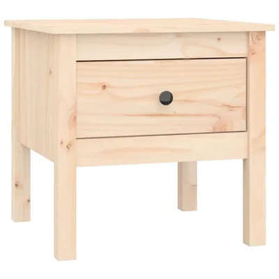 Image de vidaXL Table d'appoint 50x50x49 cm pin massif
