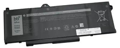 Zdjęcie produktu dla BTI L18M3PF2-, 3200 mAh, 36 Wh, Litowo-jonowa (Li-Ion), 11,25 V, Czarny, 1 szt.