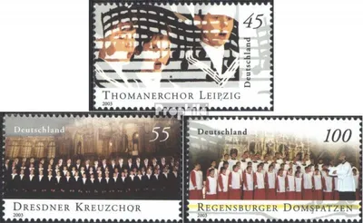 Produktbild von Briefmarken BRD (BR.Deutschland) 2003 Mi 2318-2320 (kompl.Ausg.) gestempelt Knabenchöre