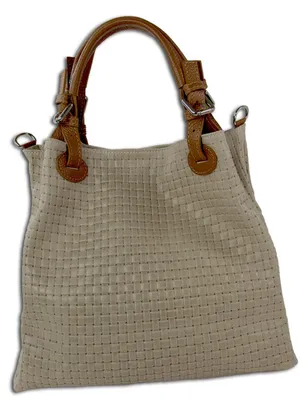 Obrázek produktu pro Toscanto taupe, béžová kabelka, velká taška přes rameno 31 x 28 x 16 cm OTT164HI