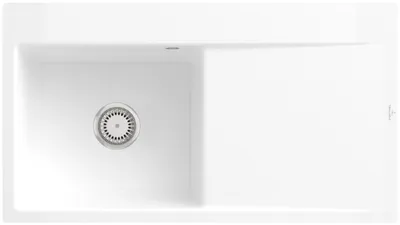 Produktbild von Villeroy & Boch Keramikspüle 33521FKG, Subway Style 50 Flat Flächenbündige Spüle - inkl.