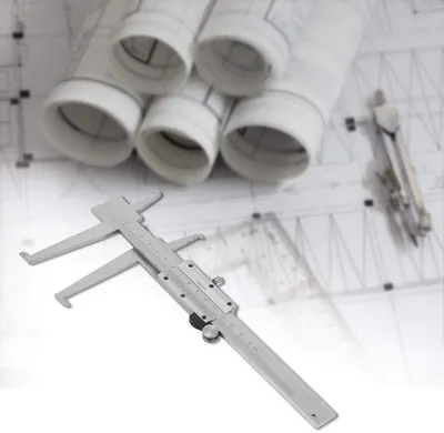 Schieblehre 9-150 mm - Kohlenstoffstahl - Präzise - Einfach zu bedienen - Messinstrument - Laserschiene - Messschieber