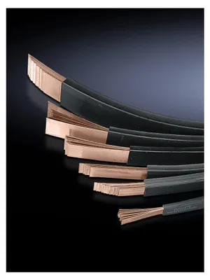 Image de Rittal Lamellierte Kupferschiene 10x63 mm (10x63x1 mm), L=2