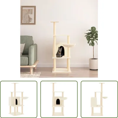 Immagine prodotto di The Living Store tiragraffi in sisal crema 132 cm