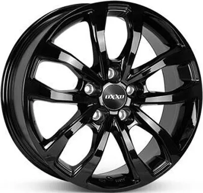 Produktbild von 18 Zoll Alufelge OXXO HYPERION 18"x8,0" 5x112 PCD ET51 66,6mm Felge Schwarz