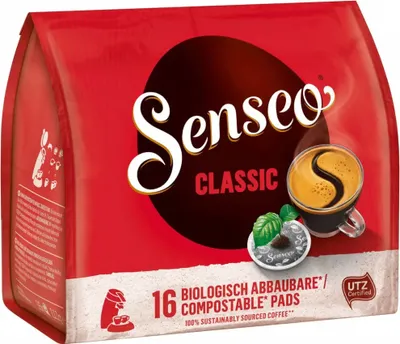 Produktbild von Senseo Kaffee Pads Classic,16 er, 111 g, UTZ