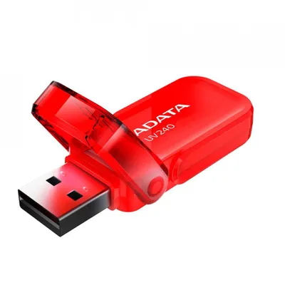 Obrázek produktu pro ADATA UV240, 32 GB, USB Typ-A, 2.0, Čepice, 7 g, Červená