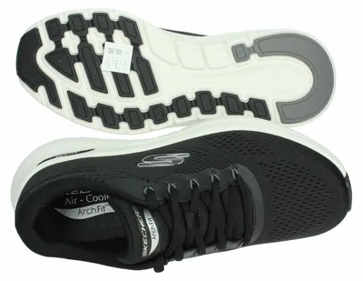 Zdjęcie produktu dla Czarne trampki Skechers w rozmiarze 41