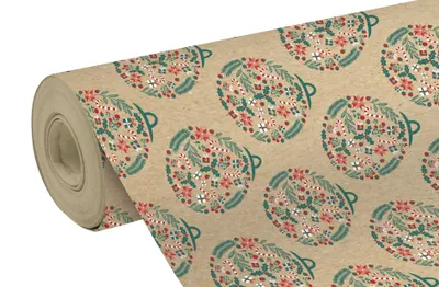 Obrázok produktu pre Clairefontaine 223899C, Darčekový baliaci papier, Vzor, 70 g/m², 5 m, 700 mm