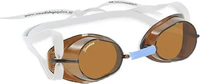 Produktbild von Malmsten Swedish Classic Schwimmbrille Mit Spiegelglas Grau  Grau One Size