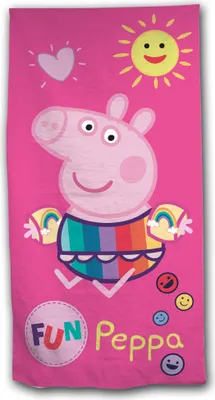 Immagine prodotto di Telo da bagno Peppa Wutz Pig Beach Fun 60x120 cm