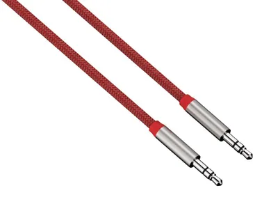 Produktbild von Audio kábel 3,5 mm jack Color Line 0,5 m červený