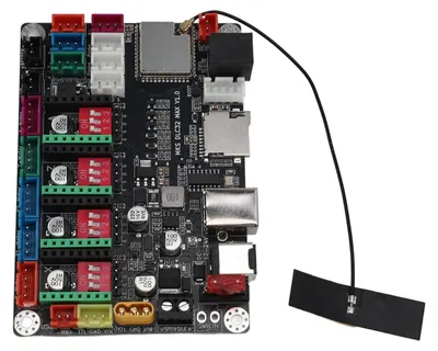 CNC-Controllerboard ESP32S3, 4 Achsen, WLAN, 12-24 V, 10 A, 30000 mm/min