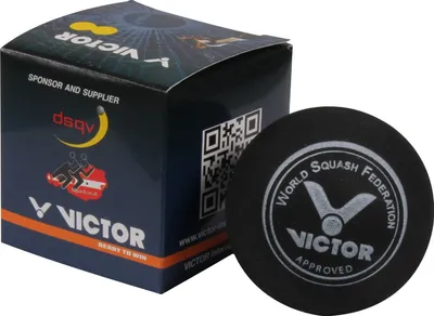 Produktbild von VICTOR SQUASHBALL double- yellow | Squash Ball