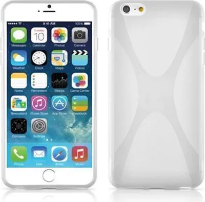 Produktbild von Cadorabo Handyhülle für Apple iPhone 6 PLUS / 6S PLUS in Transparent Hülle Schutzhülle TPU Silikon Backcover Case