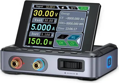 Produktbild von FNIRSI DPS150 Programmierbares Mini-Labornetzteil, USB-C, 0-30V, 0-5A