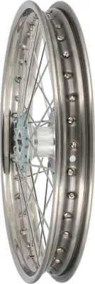 Produktbild von Speichenrad 1,6 x 17" für Scheibenbremse, Edelstahlfelge + Edelstahlspeichen - Simson S53, S83, MS50