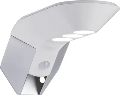 Image de Paulmann lampe d'extérieur solaire applique Soley IP44 3000K 100 lumens détecteur de mouvement blanc
