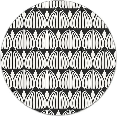 Produktbild von Glas-Herdabdeckplatte Glaskeramikkochfeld-Abdeckung Schneideplatten - 40 cm - Geometrisches Muster