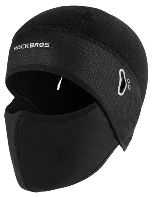 Produktbild von Radmütze Sturmhaube Helmmütze - Winter - Gesichtshaube mit Brillenöffnung - Für Radfahren und Motorradfahren