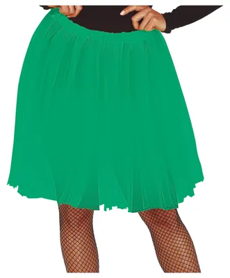 Imagen del producto de Traje de baile para carnaval, falda tutú de ballet, 60 cm, color y blanco, ideal para fiestas, elegante, para baile, disfraz, traje de baile de cuento, moderno, para carnavales, ballet. Color: Verde