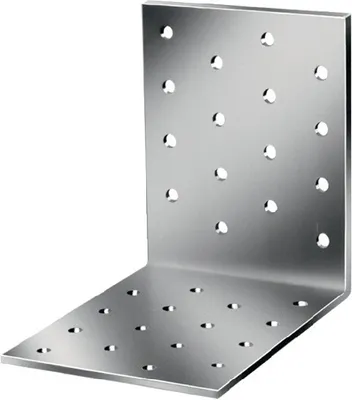 Produktbild von VORMANN Lochplattenwinkel 60 x 60 x 40 mm S.2,5 mm - 70935000