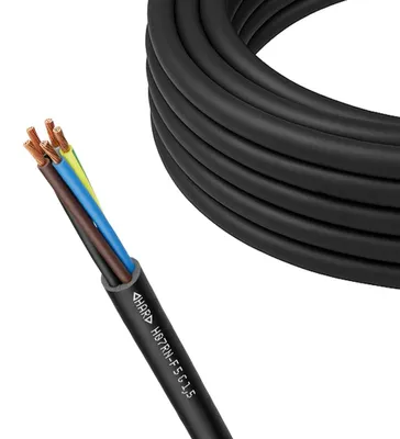 Produktbild von 10 m Lapp H07RN-F 5G 1,5 mm² Anschluss- und Steuerleitung