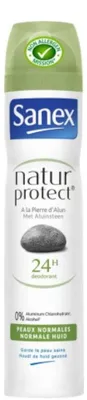 Produktbild von Sanex Deo spray - 200ml - natur protect - aluinsteen