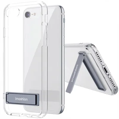 Obrázok produktu pre imoshion Zadný kryt stojana pre Apple iPhone SE (2022 / 2020) / 8 / 7 - Transparentný