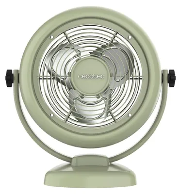 Produktbild von Cecotec EnergySilence 800 RetroDesk, Haushalts-Lamellenlüfter, Grün, Tisch, 20,3 cm, 20 W
