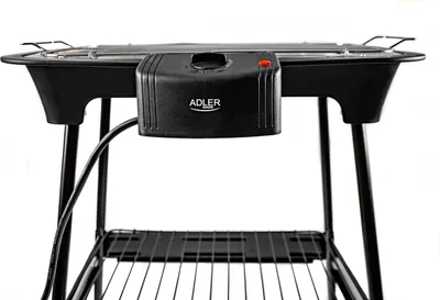 Produktbild von Adler AD 6602, 2000 W, Grill, Elektro, Tisch, Gitter, Schwarz