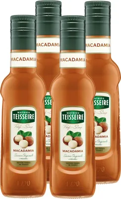Immagine prodotto di Sciroppo per bevande Teisseire Macadamia 0,25L (confezione da 4)