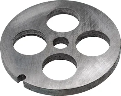 Produktbild von vhbw Lochscheibe Gr. 32 für Fleischwolf - Lochdurchmesser 28mm, 13,4mm Bohrung, Stahl