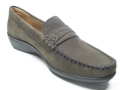 Produktbild von Sioux Damen  Slipper sportlich braun Gr. 6