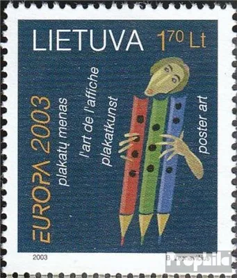 Produktbild von Briefmarken Litauen 2003 Mi 816 (kompl.Ausg.) postfrisch Europa