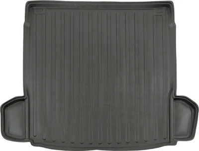 Image de Tapis De Coffre Sur Mesure Pour Citroen C5 2008-2019 4 Portes Sedan, Noir, Antidérapant, Bord Haut, Toutes Saisons