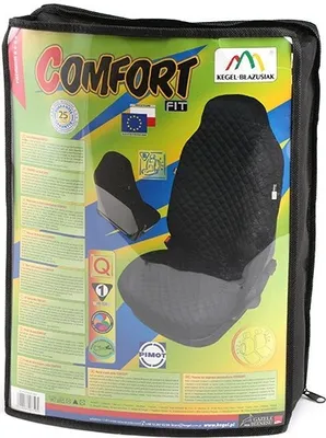 Produktbild von KEGEL Auto Sitzschonbezug Vorne Polyester Baumwolle Schwarz Sitzbezug