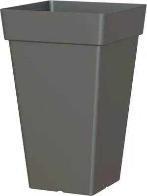 Produktbild von Artevasi Capri Square High Pot, Anthrazit, 30 l, 300 mm, 300 mm, 495 mm, 4 Stück(e)