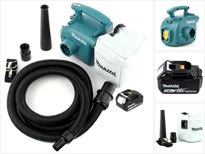 Image de Makita DVC 350 F1 Aspirateur sans fil 18V + 1x batterie 3,0Ah - sans chargeur
