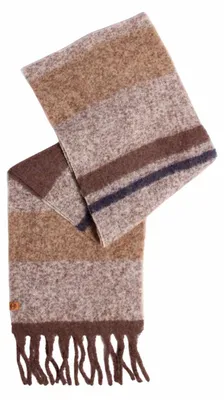 Image de TIMBERLAND - Écharpe pour femme en laine mélangée avec franges  - Taille unique