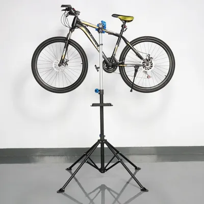 Produktbild von Yaheetech Montageständer Reparaturständer für Fahrrad Klappbar 108-190 cm Verstellbar Fahrradständer