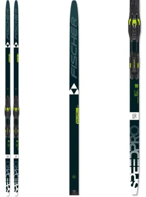 Obrázok produktu pre Lyže Fischer Twin Skin Active EF + viazanie Compact Step-In IFP - NNN, čierne, 194 cm, nosnosť 80-90 kg