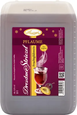 Produktbild von Dresdner Striezel Glühwein Pflaume - Lausitzer