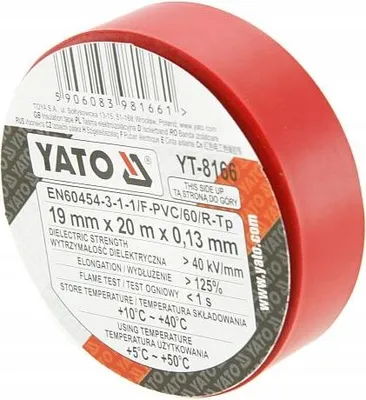 Immagine prodotto di Nastro isolante elettrico 19 mm x 20 m nero