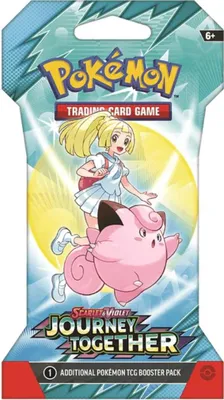 Produktbild von Pokémon Journey Together Sleeved Booster Englisch