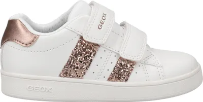 Produktbild von GEOX Sneaker ECLYPER, Glattleder, Weiß, Kinder